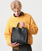 【ビューティ&ユース ユナイテッドアローズ/BEAUTY&YOUTH / UNITED ARROWS / MEN】のスタンダード レザー ミニ トート バッグ MADE IN JAPAN BLACK|ID: prp329100004774249 ipo3291000000034603730