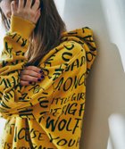 【アールエヌエー/RNA】のM2158 ワード総柄BIGフーディー イエロー|ID: prp329100004774265 ipo3291000000034603913