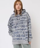 【アールエヌエー/RNA】のM2158 ワード総柄BIGフーディー 杢グレー|ID: prp329100004774265 ipo3291000000034603916