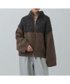 【レプシィム ローリーズファーム/LEPSIM LOWRYS FARM】の3.5ゲージ切り替えZIPカーディガン 人気、トレンドファッション・服の通販 founy(ファニー) ファッション Fashion レディースファッション Fashion for Women トップス・カットソー Cut & Sew Tops カーディガン・羽織り Layered Style Cardigans おすすめ Recommended / Our Picks カーディガン Cardigan, Knitwear スラックス Slacks, Dress Pants ハイネック High Neck, Mock Neck フラット Flat, Flat Shoes モコモコ Fuzzy, Fluffy thumbnail チャコール19|ID: prp329100004774285 ipo3291000000034604084