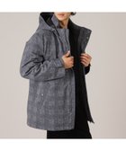 【タケオキクチ/TAKEO KIKUCHI / MEN】の【3WAY】ジャカード グレンチェック ダウンライナー ブルゾン グレー|ID: prp329100004774306 ipo3291000000034604277