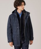 【タケオキクチ/TAKEO KIKUCHI / MEN】の【3WAY】ジャカード グレンチェック ダウンライナー ブルゾン ブルー|ID: prp329100004774306 ipo3291000000034604279