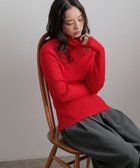 【ローリーズファーム/LOWRYS FARM】の12GカラーニットタートルLS 人気、トレンドファッション・服の通販 founy(ファニー) ファッション Fashion レディースファッション Fashion for Women トップス・カットソー Cut & Sew Tops ニット Knit Tops & Sweaters インナー Innerwear ストレッチ Stretch, Stretchy Fabric タートル Turtleneck, Turtle Collar ビスチェ Bustier, Corset Top フィット Fit, Slim Fit 定番 Standard, Basic Item thumbnail レッド|ID: prp329100004774661 ipo3291000000034730904