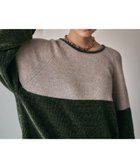 【レプシィム ローリーズファーム/LEPSIM LOWRYS FARM】の5ゲージモール切り替えプルオーバー 人気、トレンドファッション・服の通販 founy(ファニー) ファッション Fashion レディースファッション Fashion for Women トップス・カットソー Cut & Sew Tops カジュアルプルオーバー・ニットトップス Pullovers & Knit Tops / Casual Pullovers おすすめ Recommended / Our Picks フェザー Feather, Feather Detail thumbnail ライトベージュ×カーキ51|ID: prp329100004774664 ipo3291000000034638175