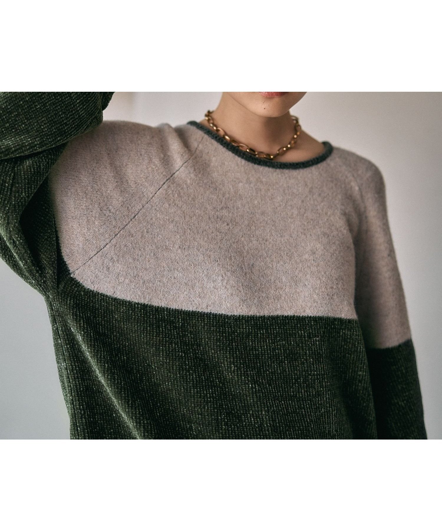 【レプシィム ローリーズファーム/LEPSIM LOWRYS FARM】の5ゲージモール切り替えプルオーバー インテリア・キッズ・メンズ・レディースファッション・服の通販 founy(ファニー) ファッション Fashion レディースファッション Fashion for Women トップス・カットソー Cut & Sew Tops カジュアルプルオーバー・ニットトップス Pullovers & Knit Tops / Casual Pullovers おすすめ Recommended / Our Picks フェザー Feather, Feather Detail ライトベージュ×カーキ51|ID: prp329100004774664 ipo3291000000034638175