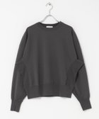 【かぐれ/kagure / URBAN RESEARCH】のオープンエンドクルーネックプルオーバー 人気、トレンドファッション・服の通販 founy(ファニー) ファッション Fashion レディースファッション Fashion for Women トップス・カットソー Cut & Sew Tops カジュアルプルオーバー・ニットトップス Pullovers & Knit Tops / Casual Pullovers カットソー Cut and Sewn Top コンパクト Compact, Small Size シンプル Simple, Minimal バランス Balance, Style Balance パターン Pattern, Design Print フラット Flat, Flat Shoes ルーズ Loose, Oversized A/W・秋冬 Autumn/Winter 冬 Winter / This Winter 2025年 2025 2025-2026秋冬・A/W Autumn/Winter 2025–26 AW25–26 thumbnail チャコールグレー|ID: prp329100004774674 ipo3291000000034607007