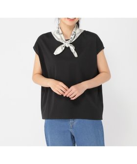 【スタディオ クリップ/studio CLIP】の《ウタオ》多機能フレンチスリーブTシャツ 人気、トレンドファッション・服の通販 founy(ファニー) ファッション Fashion レディースファッション Fashion for Women トップス・カットソー Cut & Sew Tops シャツ・ブラウス・オフィスカジュアル Elegant Blouses & Button-Ups ロングTシャツ・Tシャツ Longline T-Shirts & Tees おすすめ Recommended / Our Picks インナー Innerwear シルク Silk, 100% Silk シルケット Silket, Silky Cotton スリーブ Sleeve, Long Sleeve / Short Sleeve フレンチ French, French Style 夏 Summer |ID:prp329100004774683