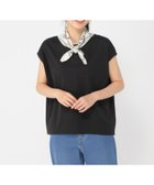 【スタディオ クリップ/studio CLIP】の《ウタオ》多機能フレンチスリーブTシャツ 人気、トレンドファッション・服の通販 founy(ファニー) ファッション Fashion レディースファッション Fashion for Women トップス・カットソー Cut & Sew Tops シャツ・ブラウス・オフィスカジュアル Elegant Blouses & Button-Ups ロングTシャツ・Tシャツ Longline T-Shirts & Tees おすすめ Recommended / Our Picks インナー Innerwear シルク Silk, 100% Silk シルケット Silket, Silky Cotton スリーブ Sleeve, Long Sleeve / Short Sleeve フレンチ French, French Style 夏 Summer thumbnail ブラック19|ID: prp329100004774683 ipo3291000000034607076