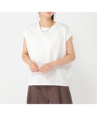 【スタディオ クリップ/studio CLIP】の《ウタオ》多機能フレンチスリーブTシャツ 人気、トレンドファッション・服の通販 founy(ファニー) ファッション Fashion レディースファッション Fashion for Women トップス・カットソー Cut & Sew Tops シャツ・ブラウス・オフィスカジュアル Elegant Blouses & Button-Ups ロングTシャツ・Tシャツ Longline T-Shirts & Tees おすすめ Recommended / Our Picks インナー Innerwear シルク Silk, 100% Silk シルケット Silket, Silky Cotton スリーブ Sleeve, Long Sleeve / Short Sleeve フレンチ French, French Style 夏 Summer thumbnail ホワイト10|ID: prp329100004774683 ipo3291000000034607077