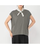 【スタディオ クリップ/studio CLIP】の《ウタオ》多機能フレンチスリーブTシャツ 人気、トレンドファッション・服の通販 founy(ファニー) ファッション Fashion レディースファッション Fashion for Women トップス・カットソー Cut & Sew Tops シャツ・ブラウス・オフィスカジュアル Elegant Blouses & Button-Ups ロングTシャツ・Tシャツ Longline T-Shirts & Tees おすすめ Recommended / Our Picks インナー Innerwear シルク Silk, 100% Silk シルケット Silket, Silky Cotton スリーブ Sleeve, Long Sleeve / Short Sleeve フレンチ French, French Style 夏 Summer thumbnail カーキ78|ID: prp329100004774683 ipo3291000000034607079