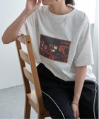 【ヴァンス エクスチェンジ/VENCE EXCHANGE】の綿天竺フォトハリツケTシャツ 人気、トレンドファッション・服の通販 founy(ファニー) ファッション Fashion レディースファッション Fashion for Women トップス・カットソー Cut & Sew Tops シャツ・ブラウス・オフィスカジュアル Elegant Blouses & Button-Ups ロングTシャツ・Tシャツ Longline T-Shirts & Tees おすすめ Recommended / Our Picks シンプル Simple, Minimal デニム Denim, Jeans Material プリント Print, Printed Pattern リラックス Relax, Relaxed Fit thumbnail オフホワイト|ID: prp329100004774707 ipo3291000000034607194