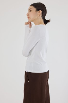 【ロデオクラウンズワイドボウル/RODEO CROWNS WIDE BOWL】のフライスロングスリーブTシャツ 人気、トレンドファッション・服の通販 founy(ファニー) ファッション Fashion レディースファッション Fashion for Women トップス・カットソー Cut & Sew Tops シャツ・ブラウス・オフィスカジュアル Elegant Blouses & Button-Ups ロングTシャツ・Tシャツ Longline T-Shirts & Tees インナー Innerwear カーディガン Cardigan, Knitwear コンパクト Compact, Small Size ジャケット Jacket, Outerwear トレンド Trend, Trending Now ベーシック Basic, Essential ロング Long, Long-Length 羽織 Haori, Light Jacket 長袖 Long Sleeve, Full Sleeve |ID:prp329100004774750