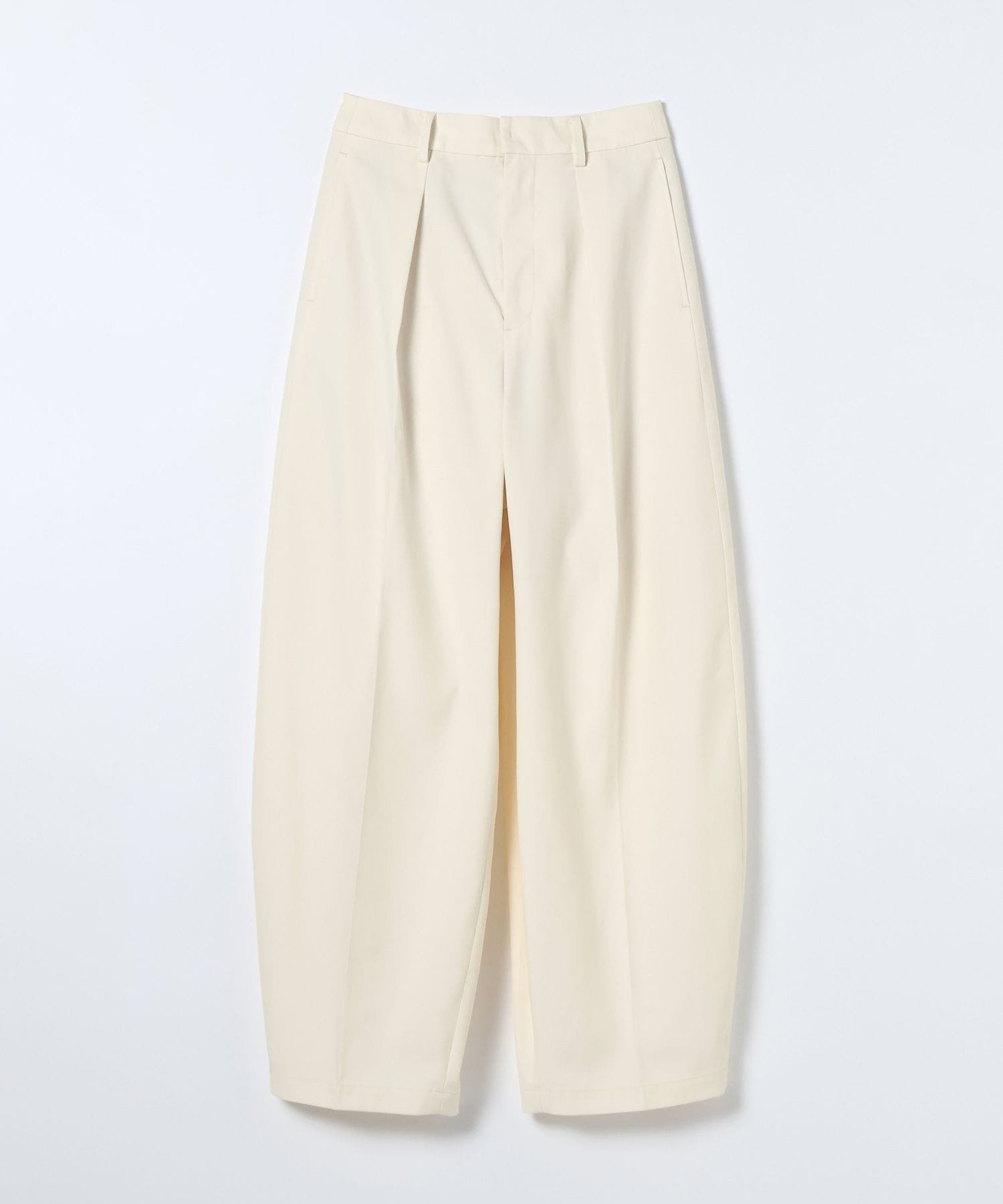 【ジーナシス/JEANASiS】のセンタープレスコクーンパンツ インテリア・キッズ・メンズ・レディースファッション・服の通販 founy(ファニー) 　ファッション　Fashion　レディースファッション　Fashion for Women　パンツ　Pants & Trousers　おすすめ　Recommended / Our Picks　シンプル　Simple, Minimal　スウェット / スエット　Sweatshirt, Sweatwear　センター　Center, Center Line　トレンド　Trend, Trending Now　パターン　Pattern, Design Print　フラット　Flat, Flat Shoes　今季　This Season, Current Season　オフホワイト|ID: prp329100004774756 ipo3291000000034607833