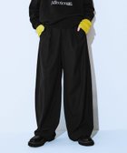 【ジーナシス/JEANASiS】のセンタープレスコクーンパンツ 【WEB限定】ブラック系その他|ID: prp329100004774756 ipo3291000000034607835