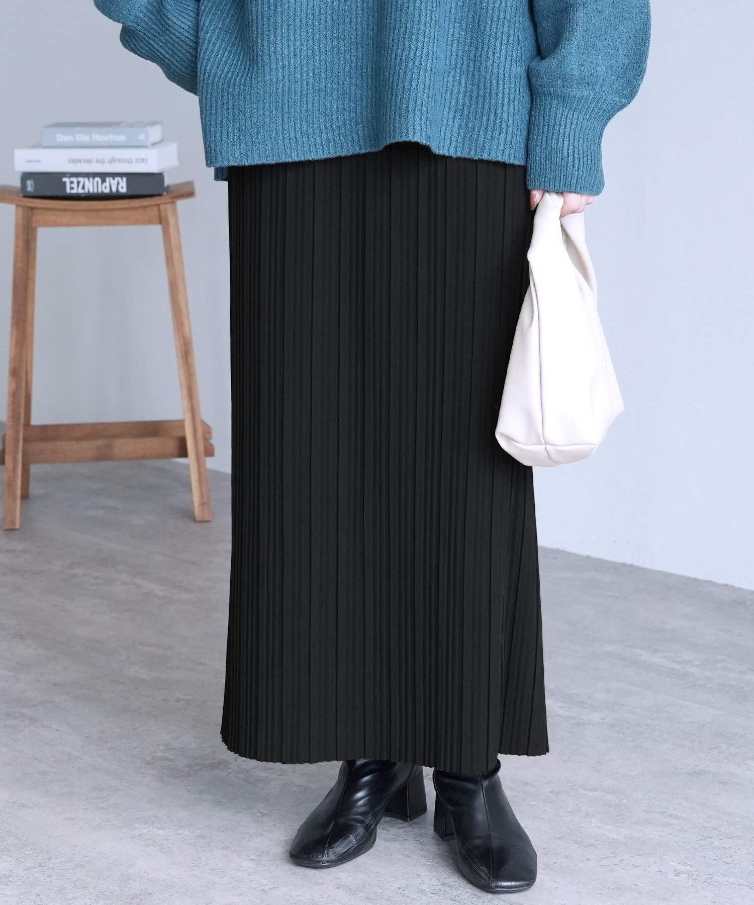 【レカ/reca】の迷わず着れる!大人のロングプリーツスカート(y2775) reca インテリア・キッズ・メンズ・レディースファッション・服の通販 founy(ファニー) 　ファッション　Fashion　レディースファッション　Fashion for Women　スカート　Skirts　プリーツスカート / 上品フェミニンスタイル　Pleated Skirts　プリーツ　Pleats, Pleated　エレガント 上品　Elegant　旅行　Travel　楽ちん　Easy Fit, Comfortable　ブラック|ID: prp329100004774821 ipo3291000000034608724