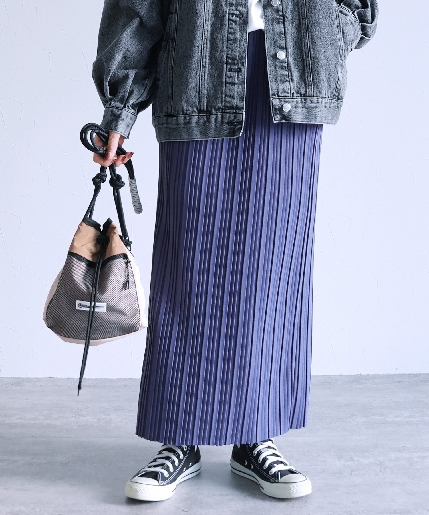 【レカ/reca】の迷わず着れる!大人のロングプリーツスカート(y2775) reca インテリア・キッズ・メンズ・レディースファッション・服の通販 founy(ファニー) 　ファッション　Fashion　レディースファッション　Fashion for Women　スカート　Skirts　プリーツスカート / 上品フェミニンスタイル　Pleated Skirts　プリーツ　Pleats, Pleated　エレガント 上品　Elegant　旅行　Travel　楽ちん　Easy Fit, Comfortable　ブルーパープル|ID: prp329100004774821 ipo3291000000034608727