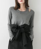 【センスオブプレイス/SENSE OF PLACE by URBAN RESEARCH】の2Pレイヤードメロートップ GRAY|ID: prp329100004774833 ipo3291000000034608872