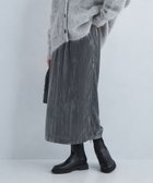 【ユナイテッドアローズ/UNITED ARROWS】のワッシャー ベロア スカート DK.GRAY|ID: prp329100004774842 ipo3291000000034608968