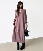 【ココモモ/COCOMOMO】の選べる2丈 Vネック ワンピース ロング丈 マキシ丈 ニットワンピース 長袖 人気、トレンドファッション・服の通販 founy(ファニー) ファッション Fashion レディースファッション Fashion for Women ワンピース Dresses ニットワンピース Knit Dresses アクリル Acrylic Material インナー Innerwear タートルネック Turtleneck, High Neck デコルテ Décolleté, Neckline 長袖 Long Sleeve, Full Sleeve バランス Balance, Style Balance ペチコート Petticoat, Underskirt マキシ Maxi, Full Length ロング Long, Long-Length おすすめ Recommended / Our Picks thumbnail グレージュ|ID: prp329100004774875 ipo3291000000034609221
