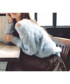 【プロポーション ボディドレッシング/PROPORTION BODY DRESSING】のヘアリーニット 25AW 人気、トレンドファッション・服の通販 founy(ファニー) ファッション Fashion レディースファッション Fashion for Women トップス・カットソー Cut & Sew Tops ニット Knit Tops & Sweaters 2025年 2025 2025-2026秋冬・A/W Autumn/Winter 2025–26 AW25–26 チュニック Tunic, Long Top ワンショル One Shoulder, Asymmetrical thumbnail ブルー|ID: prp329100004774906 ipo3291000000034609871