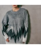 【レプシィム ローリーズファーム/LEPSIM LOWRYS FARM】のグラデーションニットチュニック グレイチャコール15|ID: prp329100004774914 ipo3291000000034811008