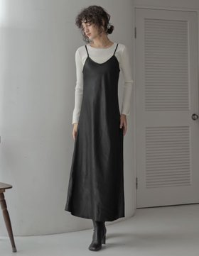 【リエディ/Re:EDIT】のサテンキャミワンピース 人気、トレンドファッション・服の通販 founy(ファニー) ファッション Fashion レディースファッション Fashion for Women ワンピース Dresses キャミソールワンピース Camisole Dresses おすすめ Recommended / Our Picks インナー Innerwear カットソー Cut and Sewn Top キャミソール Camisole, Spaghetti Strap Top コンパクト Compact, Small Size サテン Satin, Glossy Fabric シンプル Simple, Minimal フェミニン Feminine, Girly フレア Flare, Flared レース Lace, Lace Fabric ロング Long, Long-Length 春 Spring A/W・秋冬 Autumn/Winter |ID:prp329100004774917