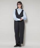 【ナノ ユニバース/nano universe】のVネックオールインワン ブラック|ID:prp329100004774921