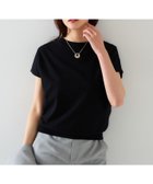 【アンタイトル/UNTITLED】の【11色展開/コットン100/アンサンブル可能】 プルオーバーニット ブラック|ID: prp329100004774929 ipo3291000000034610158