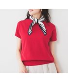 【アンタイトル/UNTITLED】の【11色展開/コットン100/アンサンブル可能】 プルオーバーニット レッド|ID: prp329100004774929 ipo3291000000034610163