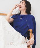 【アンタイトル/UNTITLED】の【11色展開/コットン100/アンサンブル可能】 プルオーバーニット ブルー|ID: prp329100004774929 ipo3291000000034610169