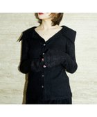 【ビームス ウイメン/BEAMS】のRBS / カットレース ビッグカラー シャツ 人気、トレンドファッション・服の通販 founy(ファニー) ファッション Fashion レディースファッション Fashion for Women トップス・カットソー Cut & Sew Tops シャツ・ブラウス・オフィスカジュアル Elegant Blouses & Button-Ups インナー Innerwear コンパクト Compact, Small Size シンプル Simple, Minimal ジャカード／ジャガード Jacquard, Woven Pattern デコルテ Décolleté, Neckline ハイネック High Neck, Mock Neck ビッグ Big, Oversized フェミニン Feminine, Girly レース Lace, Lace Fabric おすすめ Recommended / Our Picks thumbnail BLACK|ID: prp329100004774966 ipo3291000000034610698