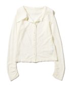 【ビームス ウイメン/BEAMS】のRBS / カットレース ビッグカラー シャツ 人気、トレンドファッション・服の通販 founy(ファニー) ファッション Fashion レディースファッション Fashion for Women トップス・カットソー Cut & Sew Tops シャツ・ブラウス・オフィスカジュアル Elegant Blouses & Button-Ups インナー Innerwear コンパクト Compact, Small Size シンプル Simple, Minimal ジャカード／ジャガード Jacquard, Woven Pattern デコルテ Décolleté, Neckline ハイネック High Neck, Mock Neck ビッグ Big, Oversized フェミニン Feminine, Girly レース Lace, Lace Fabric おすすめ Recommended / Our Picks thumbnail OFF_WHITE|ID: prp329100004774966 ipo3291000000034610700