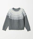 【ユナイテッドアローズ/UNITED ARROWS】のフェザー ノルディックニット -ウォッシャブル- A DAY IN THE LIFE 人気、トレンドファッション・服の通販 founy(ファニー) ファッション Fashion レディースファッション Fashion for Women トップス・カットソー Cut & Sew Tops ニット Knit Tops & Sweaters ウォッシャブル Machine Washable トレンド Trend, Trending Now バランス Balance, Style Balance フェザー Feather, Feather Detail フェザーヤーン Feather Yarn, Fluffy Yarn フレア Flare, Flared モチーフ Motif, Design Theme リボン Ribbon, Bow アウトレット Outlet / Clearance エレガント 上品 Elegant ビジネス 仕事 通勤 Business / Work / Commuting thumbnail MD.GRAY|ID: prp329100004775030 ipo3291000000034611366