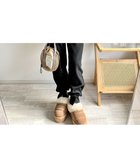 【ラジュール/Lajour】のワッフルハーフジップ セットアップ ブラック|ID: prp329100004775031 ipo3291000000034815549