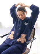 【ジェラート ピケ/gelato pique】の【HOLIDAY】ジェラートスノーベアジャガードショールカーディガン NVY[089]|ID: prp329100004775043 ipo3291000000034730099