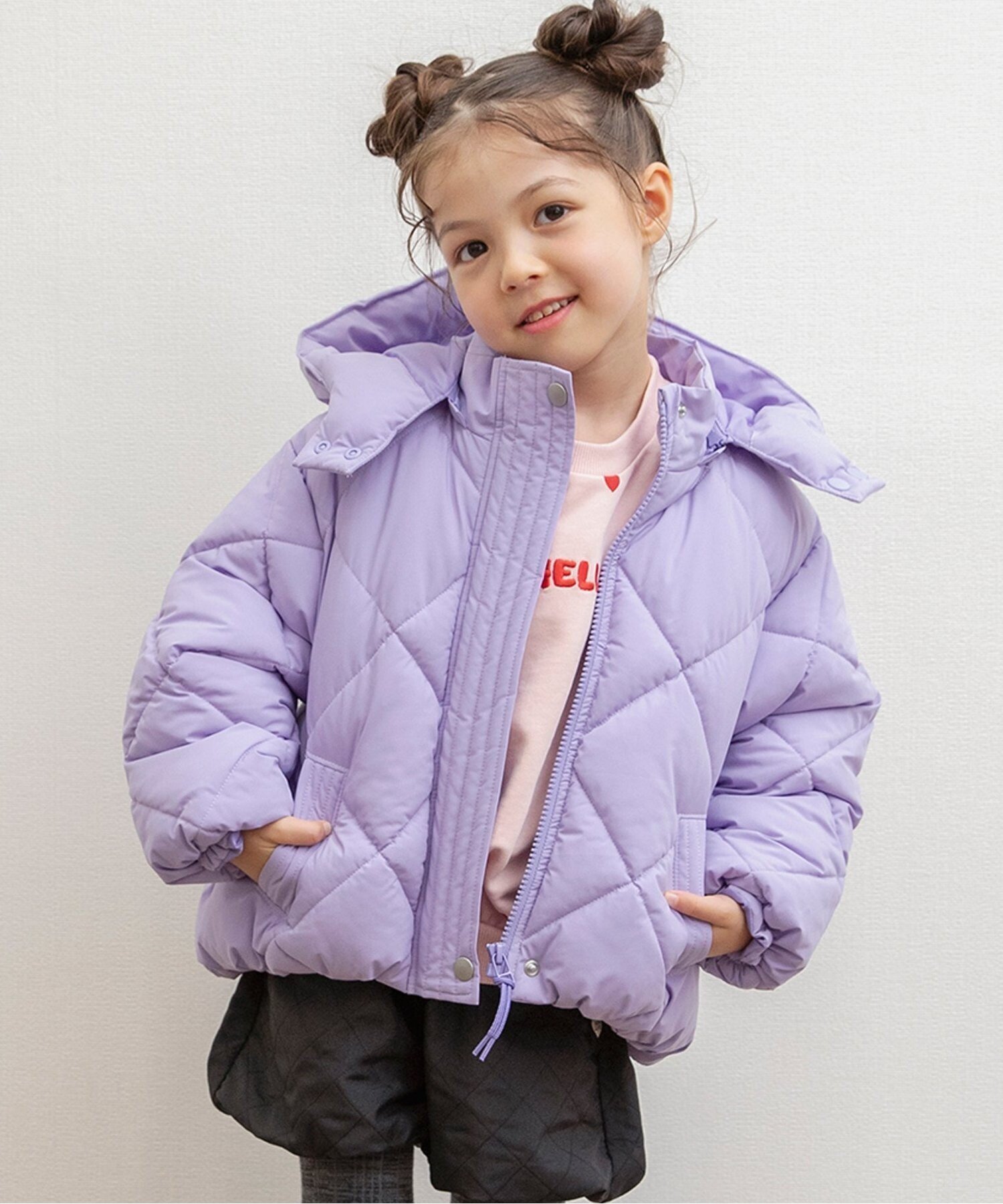 【エフオー オンラインストア/F.O.Online Store / KIDS】のパファージャケット_マシンウォッシャブル 人気、トレンドファッション・服の通販 founy(ファニー) 　ファッション　Fashion　キッズファッション　Fashion for Kids　ジャケット　Jacket, Outerwear　ブルゾン　Blouson, Bomber Jacket　人気　Popular, Best Seller　 other-1|ID: prp329100004775098 ipo3291000000034612194