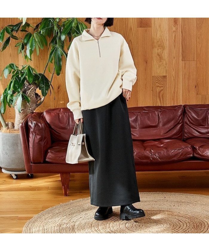 【フリークスストア/FREAK'S STORE】の【セットアイテム】ボンディング ハーフジップ スカートセット 25AW 人気、トレンドファッション・服の通販 founy(ファニー) ファッション Fashion レディースファッション Fashion for Women スカート Skirts 2025年 2025 2025-2026秋冬・A/W Autumn/Winter 2025–26 AW25–26 冬 Winter / This Winter おすすめ Recommended / Our Picks セットアップ Set-Up, Coordinated Outfit トレンド Trend, Trending Now フォルム Silhouette, Form ボトム Bottoms, Lower Wear ボンディング Bonding, Bonded Fabric エレガント 上品 Elegant 旅行 Travel A/W・秋冬 Autumn/Winter other-1|ID: prp329100004775139 ipo3291000000034862379