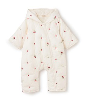 【ナルミヤ オンライン/NARUMIYA ONELINE / KIDS】の【GIRLS】モチーフキルトジャンプスーツ 人気、トレンドファッション・服の通販 founy(ファニー) ファッション Fashion キッズファッション Fashion for Kids クッション Cushion, Throw Pillow スーツ Suit, Formalwear ポケット Pocket, Pocket Detail |ID:prp329100004775150