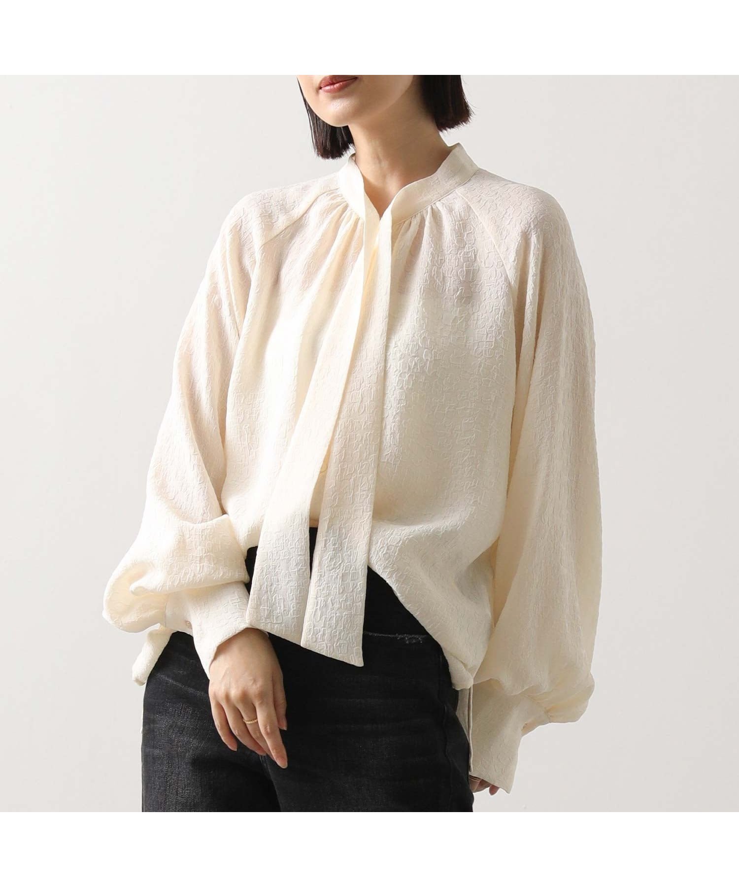 【グレディブリリアン/Gready Brilliant】のGready Brilliant/2_LUシアー花JQタイ インテリア・キッズ・メンズ・レディースファッション・服の通販 founy(ファニー) 　ファッション　Fashion　レディースファッション　Fashion for Women　シアー　Sheer, See-Through　ジャケット　Jacket, Outerwear　バランス　Balance, Style Balance　IVO|ID: prp329100004775158 ipo3291000000034612882