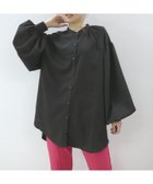 【コーナーズ/CORNERS】のボリュームスリーブバンドカラーブラウス 人気、トレンドファッション・服の通販 founy(ファニー) ファッション Fashion レディースファッション Fashion for Women トップス・カットソー Cut & Sew Tops シャツ・ブラウス・オフィスカジュアル Elegant Blouses & Button-Ups ボリューム袖・フリルスリーブブラウス Voluminous & Ruffle Sleeves / Puffy Sleeve Tops シンプル Simple, Minimal チュニック Tunic, Long Top バランス Balance, Style Balance ベスト Vest, Waistcoat セレモニー Ceremony ビジネス 仕事 通勤 Business / Work / Commuting 2025年 2025 2025春夏・S/S Spring/Summer 2025 SS25 thumbnail ブラック|ID: prp329100004775169 ipo3291000000034612979