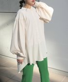 【コーナーズ/CORNERS】のボリュームスリーブバンドカラーブラウス 人気、トレンドファッション・服の通販 founy(ファニー) ファッション Fashion レディースファッション Fashion for Women トップス・カットソー Cut & Sew Tops シャツ・ブラウス・オフィスカジュアル Elegant Blouses & Button-Ups ボリューム袖・フリルスリーブブラウス Voluminous & Ruffle Sleeves / Puffy Sleeve Tops シンプル Simple, Minimal チュニック Tunic, Long Top バランス Balance, Style Balance ベスト Vest, Waistcoat セレモニー Ceremony ビジネス 仕事 通勤 Business / Work / Commuting 2025年 2025 2025春夏・S/S Spring/Summer 2025 SS25 thumbnail アイボリー|ID: prp329100004775169 ipo3291000000034612980