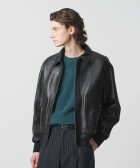 【ビューティ&ユース ユナイテッドアローズ/BEAUTY&YOUTH / UNITED ARROWS / MEN】のシープ レザー A-2 ジャケット 人気、トレンドファッション・服の通販 founy(ファニー) ファッション Fashion メンズファッション Fashion for Men シンプル Simple, Minimal ジャケット Jacket, Outerwear スウェット / スエット Sweatshirt, Sweatwear スタンダード Standard, Basic スラックス Slacks, Dress Pants デニム Denim, Jeans Material バランス Balance, Style Balance パッチ Patch, Appliqué フォルム Silhouette, Form ポケット Pocket, Pocket Detail エレガント 上品 Elegant |ID:prp329100004775191