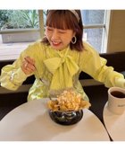 【チャオパニックティピー/CIAOPANIC TYPY】の【HELLO.SANFRANCISCO】【momo企画】ストライプ2wayボウタ 人気、トレンドファッション・服の通販 founy(ファニー) ファッション Fashion レディースファッション Fashion for Women イエロー Yellow シンプル Simple, Minimal スウェット / スエット Sweatshirt, Sweatwear ストライプ Stripe, Striped Pattern スラックス Slacks, Dress Pants デニム Denim, Jeans Material パープル Purple, Violet リボン Ribbon, Bow おすすめ Recommended / Our Picks thumbnail イエロー|ID: prp329100004775197 ipo3291000000034613253