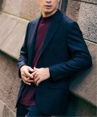 【エディフィス/EDIFICE / MEN】のSUPER 120 s ウールサキソニー 2ボタン ジャケット【セットアップ着用可能】 ネイビー A|ID: prp329100004775215 ipo3291000000034613456