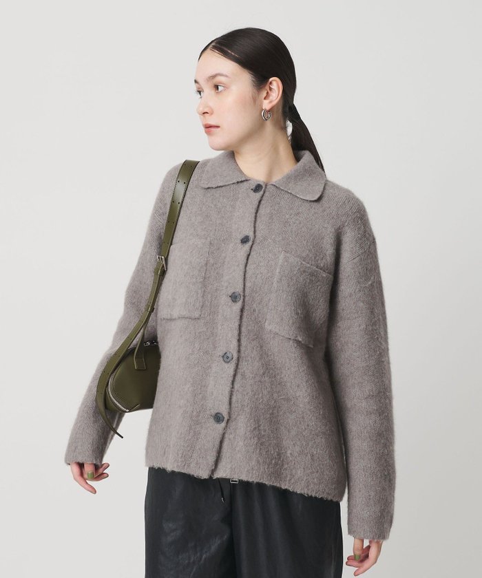 【ビューティ&ユース ユナイテッドアローズ/BEAUTY&YOUTH / UNITED ARROWS】のチャイニーズラクーンブレンド ポケット シャツカーディガン インテリア・キッズ・メンズ・レディースファッション・服の通販 founy(ファニー) https://founy.com/ ファッション Fashion レディースファッション Fashion for Women トップス・カットソー Cut & Sew Tops カーディガン・羽織り Layered Style Cardigans シャツ・ブラウス・オフィスカジュアル Elegant Blouses & Button-Ups インナー Innerwear カーディガン Cardigan, Knitwear サテン Satin, Glossy Fabric スラックス Slacks, Dress Pants トレンド Trend, Trending Now フロント Front, Front Design ボックス Boxy, Box Shape ボトム Bottoms, Lower Wear ポケット Pocket, Pocket Detail 羽織 Haori, Light Jacket おすすめ Recommended / Our Picks |ID: prp329100004775306 ipo3291000000034719754