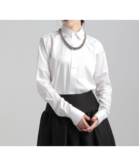 【ブリル/BRILL】 コットンツイルシャツ人気、トレンドファッション・服の通販 founy(ファニー) ファッション Fashion レディースファッション Fashion for Women トップス・カットソー Cut & Sew Tops シャツ・ブラウス・オフィスカジュアル Elegant Blouses & Button-Ups コンパクト Compact, Small Size ツイル Twist, Twisted Detail ボトム Bottoms, Lower Wear マニッシュ Mannish, Boyish |ID:prp329100004775314