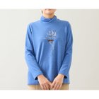 【ロブジェ/LOBJIE】の【洗える】花プリント起毛カットソー 人気、トレンドファッション・服の通販 founy(ファニー) ファッション Fashion レディースファッション Fashion for Women トップス・カットソー Cut & Sew Tops カットソー・ベーシックTシャツ Cut-and-Sewn Tops / Stretch Tees & Basics エレガント 上品 Elegant カットソー Cut and Sewn Top スタンド Stand Collar, Upright Stand トレンド Trend, Trending Now パール Pearl, Pearl Accent フェミニン Feminine, Girly フロント Front, Front Design プリント Print, Printed Pattern ボトム Bottoms, Lower Wear モチーフ Motif, Design Theme リボン Ribbon, Bow 洗える Machine Washable 長袖 Long Sleeve, Full Sleeve thumbnail ブルー|ID: prp329100004775649 ipo3291000000034618504