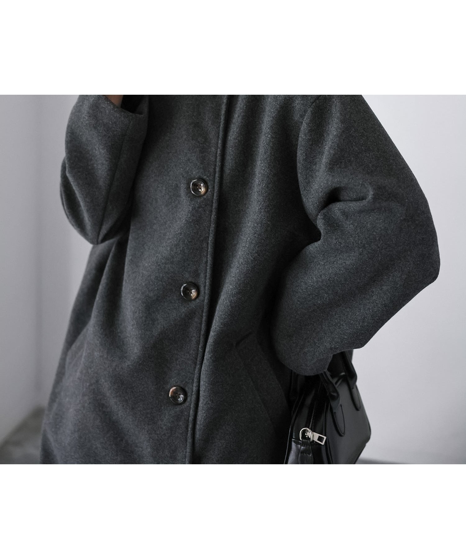 【リベリー/Riberry】の3Wayカラーロングコート インテリア・キッズ・メンズ・レディースファッション・服の通販 founy(ファニー) ファッション Fashion レディースファッション Fashion for Women アウター Coat / Outerwear Collection コート・ロングコート・ピーコート Long Coats, Peacoats & More ショルダー Shoulder, Shoulder Strap シンプル Simple, Minimal スタンド Stand Collar, Upright Stand ドロップ Drop Shoulder, Dropped Style パターン Pattern, Design Print ビッグ Big, Oversized ベーシック Basic, Essential ポケット Pocket, Pocket Detail 防寒 Cold Protection, Winter-Ready ロング Long, Long-Length 冬 Winter / This Winter ビジネス 仕事 通勤 Business / Work / Commuting 杢チャコール|ID: prp329100004775707 ipo3291000000035086660