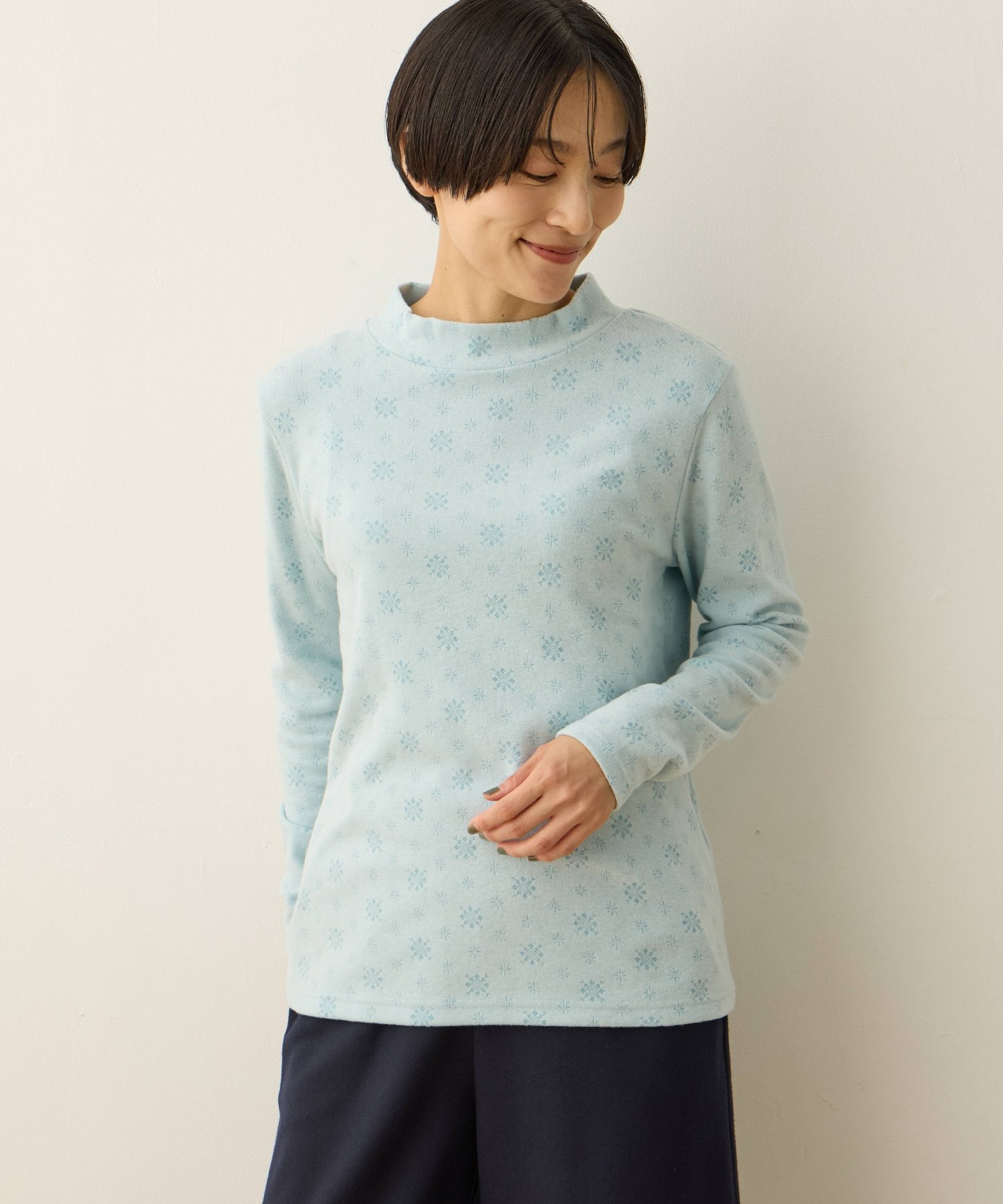 【デコイ/DECOY Since1981】のシアバターハイネックプルオーバー インテリア・キッズ・メンズ・レディースファッション・服の通販 founy(ファニー) 　ファッション　Fashion　レディースファッション　Fashion for Women　トップス・カットソー　Cut & Sew Tops　カジュアルプルオーバー・ニットトップス　Pullovers & Knit Tops / Casual Pullovers　インナー　Innerwear　ジャカード／ジャガード　Jacquard, Woven Pattern　ハイネック　High Neck, Mock Neck　グリーン|ID: prp329100004775708 ipo3291000000034619659