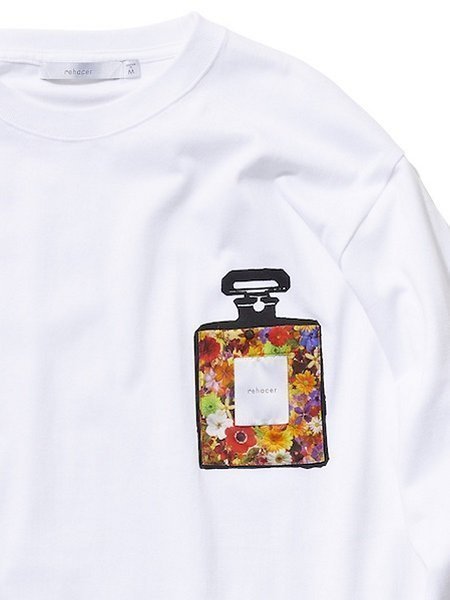 【レアセル/rehacer】のrehacer Dress Perfume Loose Fit L/S T インテリア・キッズ・メンズ・レディースファッション・服の通販 founy(ファニー) 　ファッション　Fashion　レディースファッション　Fashion for Women　ワンピース　Dresses　フォーマル・パーティードレス・結婚式用ドレス　Elegant & Casual Dresses　インナー　Innerwear　カットソー　Cut and Sewn Top　グラフィック　Graphic, Graphic Design　シンプル　Simple, Minimal　スリーブ　Sleeve, Long Sleeve / Short Sleeve　トレンド　Trend, Trending Now　ポケット　Pocket, Pocket Detail　ロング　Long, Long-Length　White|ID: prp329100004775731 ipo3291000000034620105